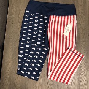 Vineyard Vines American Flag leggings